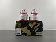 A Bathing Ape Bape Sta Low white red - 6