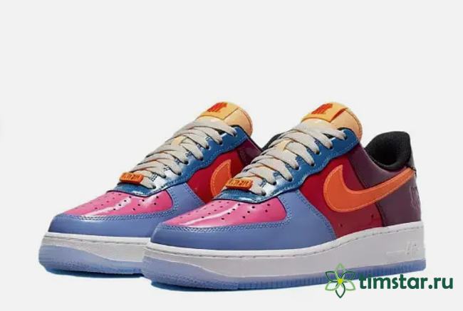 Nike Air Force 1 Low SP Undefeated Multi-Patent Total Orange DV5255-400 - 1