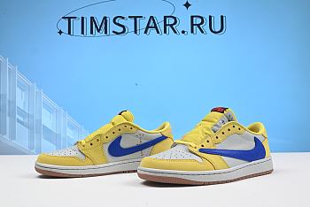 Travis Scott x Wmns Air Jordan 1 Retro Low OG SP 'Canary' DZ4137-700