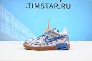 Nike Air Rubber Dunk OFF-WHITE Green Strike CU6015-100 - 6