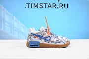 Nike Air Rubber Dunk OFF-WHITE Green Strike CU6015-100 - 5