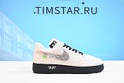 Nike Air Force 1 LsVttn white black - 3