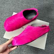 marnii fur slippers pink - 3