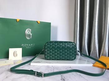 maison goyardd bag green