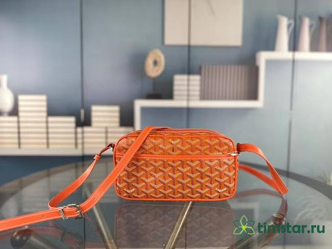 maison goyardd bag orange - 1