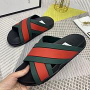 Guccii1 slide sandal with web 630326 - 1