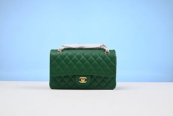 Channe1 Bag green 25cm