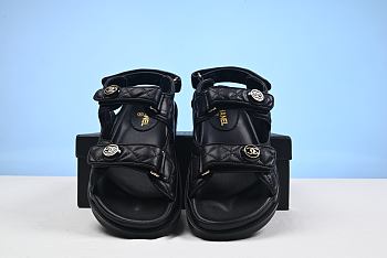 Channe1 Sandal Black 001