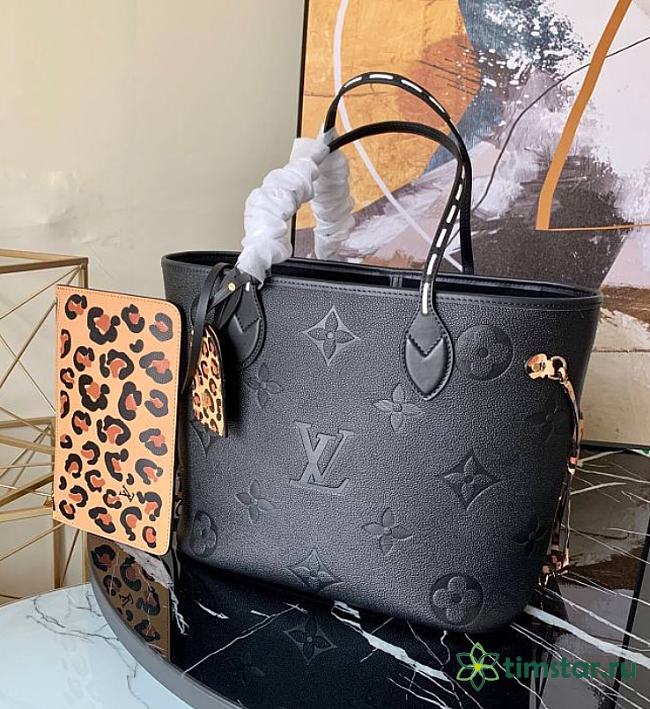 LsVttn Neverfull MM Noir Monogram M45856 31cm - 1