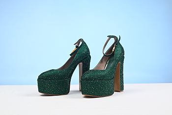 Valentinoo  Garavani green high heels