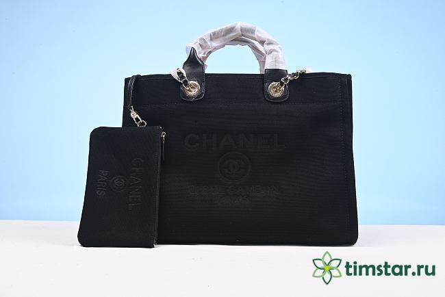 Channe1 Bag black 38cm - 1