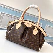 LsVttn Tivoli Tote PM Brown Canvas Monogram 28cm - 2