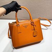 Pradaa Galleria Saffiano Leather Bag in orange - 2