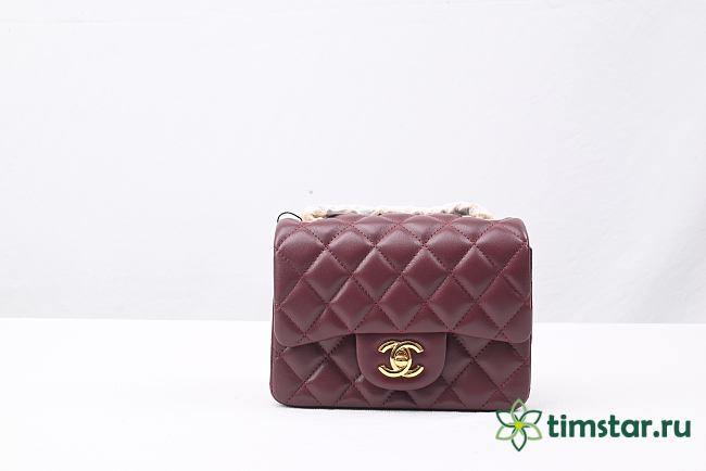 Channe1 Bag red17cm - 1