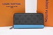 LsVttn wallet black and blue - 1