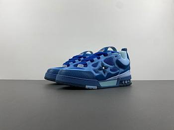 Louis Vuitton LV trainer blue