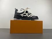 Louis Vuitton LV trainer black and white - 4