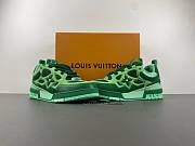 Louis Vuitton LV trainer green - 4