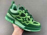 Louis Vuitton LV trainer green - 2