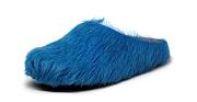 marnii fur slippers blue - 2