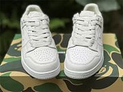 A Bathing Ape Bape SK8 Sta Triple White - 4