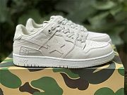 A Bathing Ape Bape SK8 Sta Triple White - 2