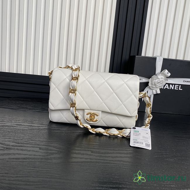 Channe1 Bag 67123198white 26cm - 1