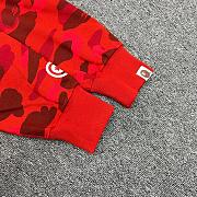 Bape hoodie red 2024122701 - 4