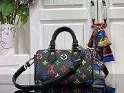 Louis Vuitton x Takashi Murakami Nano Speedy Black Multicolored 16x11x9cm - 3