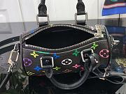 Louis Vuitton x Takashi Murakami Nano Speedy Black Multicolored 16x11x9cm - 2