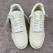 OFF-WHITE Out Of Office OOO Low Tops For Walking White Black - 5