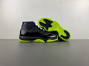Air Jordan 11 Black fluorescent green CT8012-003 - 6