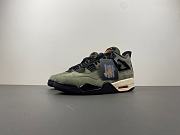 Air Jordan 4 OG Army Green Orange Black IB1519-200 - 1