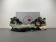 Air Jordan 4 OG Army Green Orange Black IB1519-200 - 5
