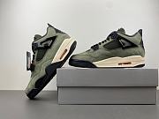 Air Jordan 4 OG Army Green Orange Black IB1519-200 - 3