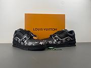 Louis Vuitton LV trainer all black white - 5