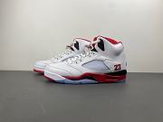 Air Jordan 5 “Fire Red Black Tongue” HQ7978-101 - 1