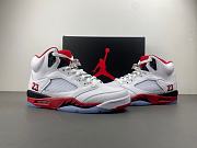 Air Jordan 5 “Fire Red Black Tongue” HQ7978-101 - 6
