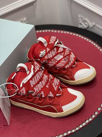 Lanvin red shoes