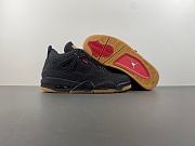 Air Jordan 4 Retro Levi's Black A02571-001 - 5