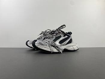 Balenciaga 3XL Black Silver 734731 W3XGM1190 