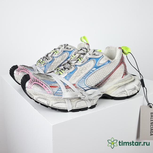 Balenciaga 3XL white pink blue shoes - 1