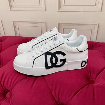 Dolce Gabbana white shoes 