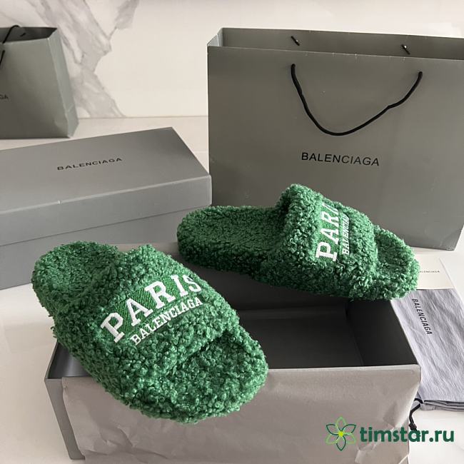 Balenciaga slides Green 19123082 - 1