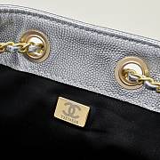 Channel silver bag 96123249 26x30x14cm - 5