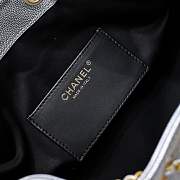 Channel silver bag 96123249 26x30x14cm - 3