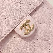 Channel pink bag 96123249 26x30x14cm - 5