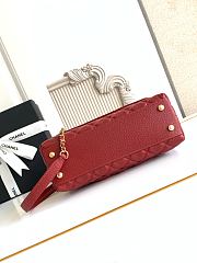 Channel red bag size 23cm - 6