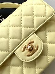 Channel yellow bag 76123209 14x20x6cm - 4