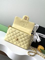 Channel yellow bag 76123209 14x20x6cm - 2